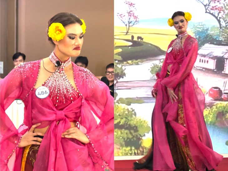 Khánh Vân gợi ý thí sinh hoa hậu đi thi 'Thách thức danh hài' - Ảnh 1.