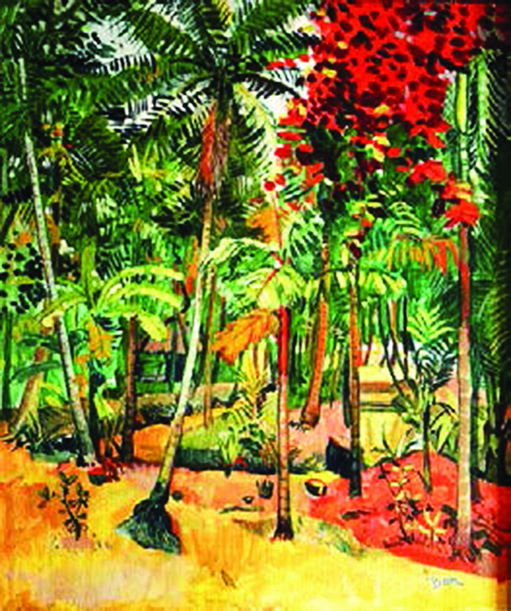 Nỗi hoài hương trong tranh của Bon Nguyen - Ảnh 7.