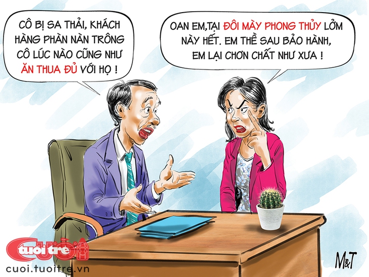 Nhân viên sale bị sa thải vì cặp chân mày phong thủy - Ảnh 1.