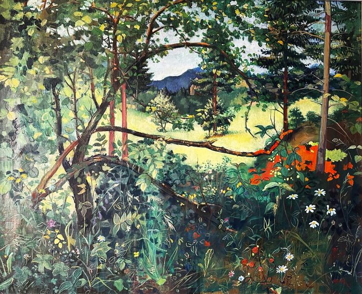 Nỗi hoài hương trong tranh của Bon Nguyen - Ảnh 10.