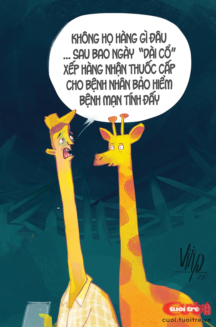 Bệnh nhân thành hươu cao cổ, vì sao? - Ảnh 2.