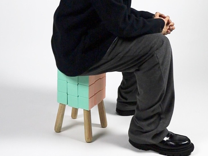 Ghế Rubik độc đáo - Muốn ngồi phải… giải đố! - Ảnh 4.