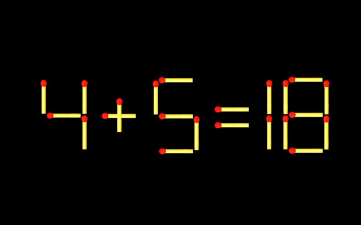 Thử tài IQ: Di chuyển một que diêm để 12+18=7 thành phép tính đúng - Ảnh 8.