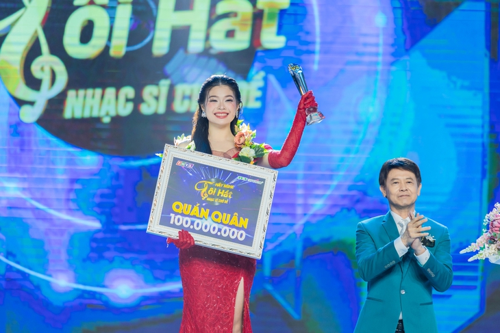 Trân Oanh lội ngược dòng trở thành quán quân 'Hãy nghe tôi hát 2025' - Ảnh 1.