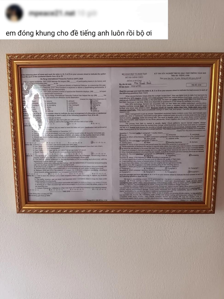 thi tốt nghiệp - Ảnh 1.