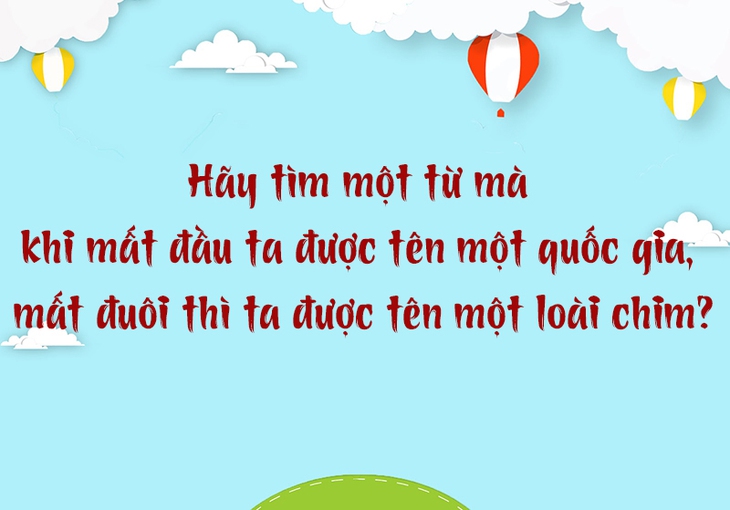 câu đố - Ảnh 3.