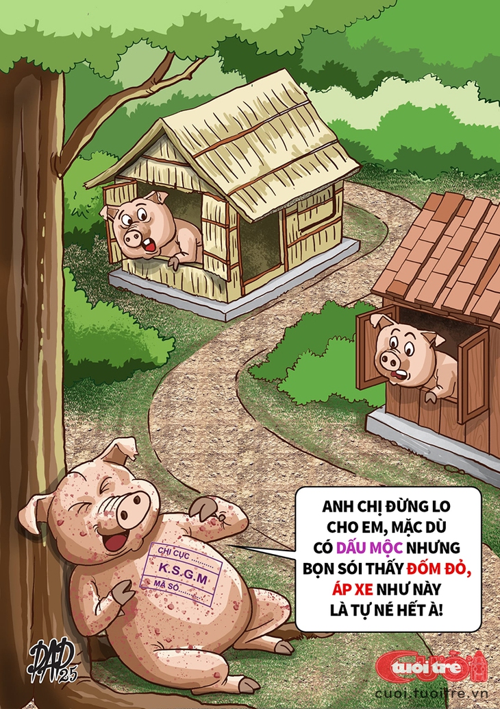 Cổ tích về chú heo bệnh 'không sợ trời cũng chẳng sợ đất' - Ảnh 1.