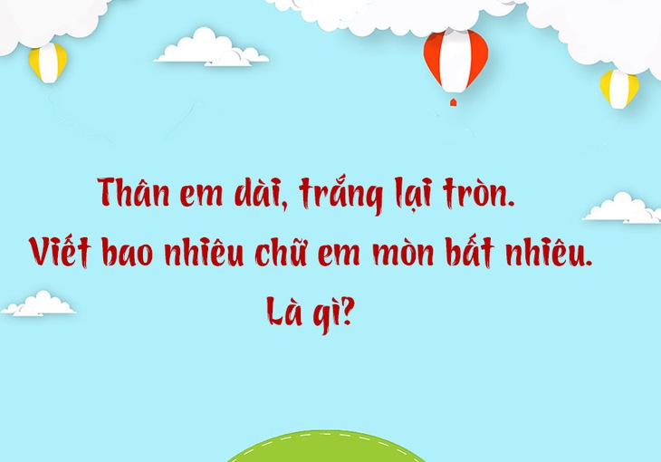 câu đố - Ảnh 2.