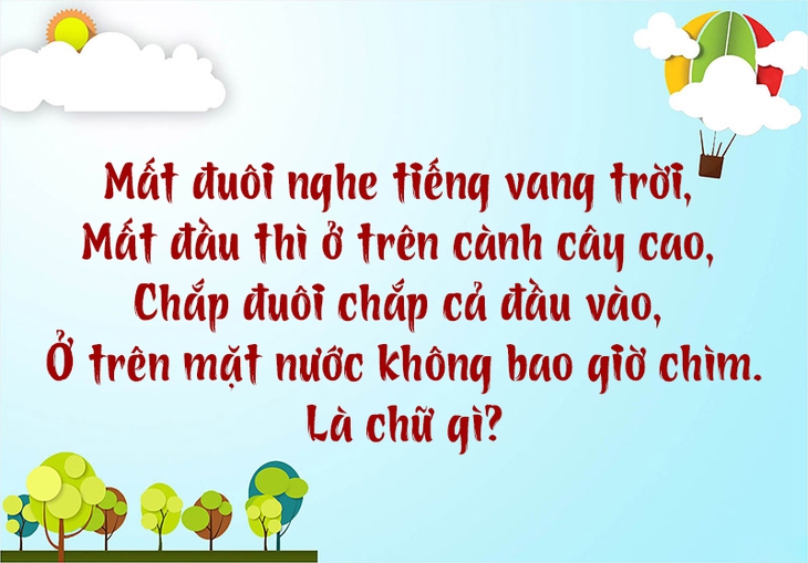 câu đố - Ảnh 5.