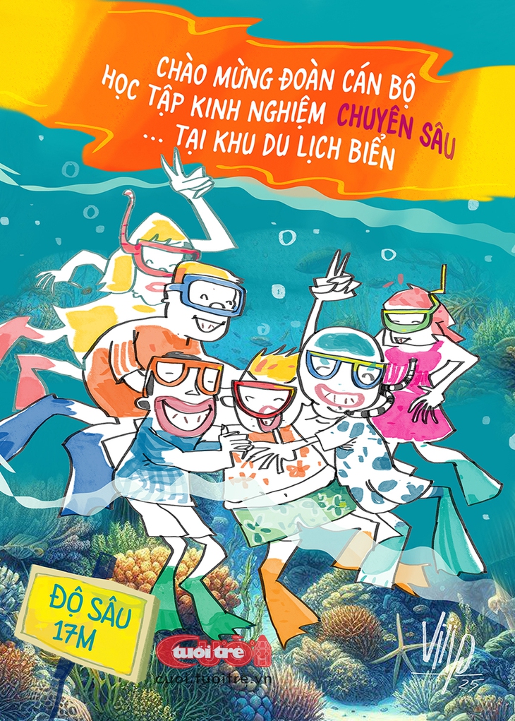 Đoàn cán bộ đi học tập kinh nghiệm... chuyên sâu - Ảnh 1.