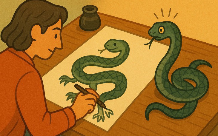 Câu thành ngữ liên quan đến thầy bói này là gì? - Ảnh 3.