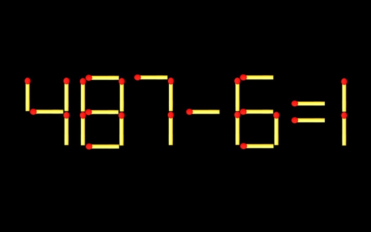 Thử tài IQ: Di chuyển một que diêm để 6+47=9 thành phép tính đúng - Ảnh 7.
