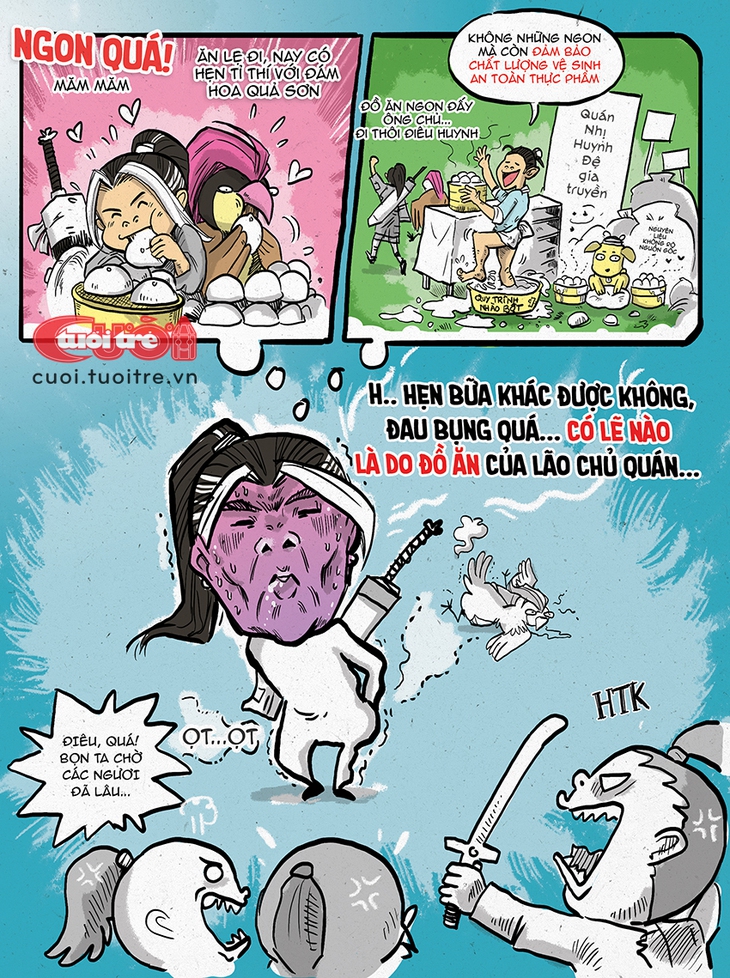 Dương Quá, Thần Điêu trong thế giới ẩm thực đường phố - Ảnh 1.