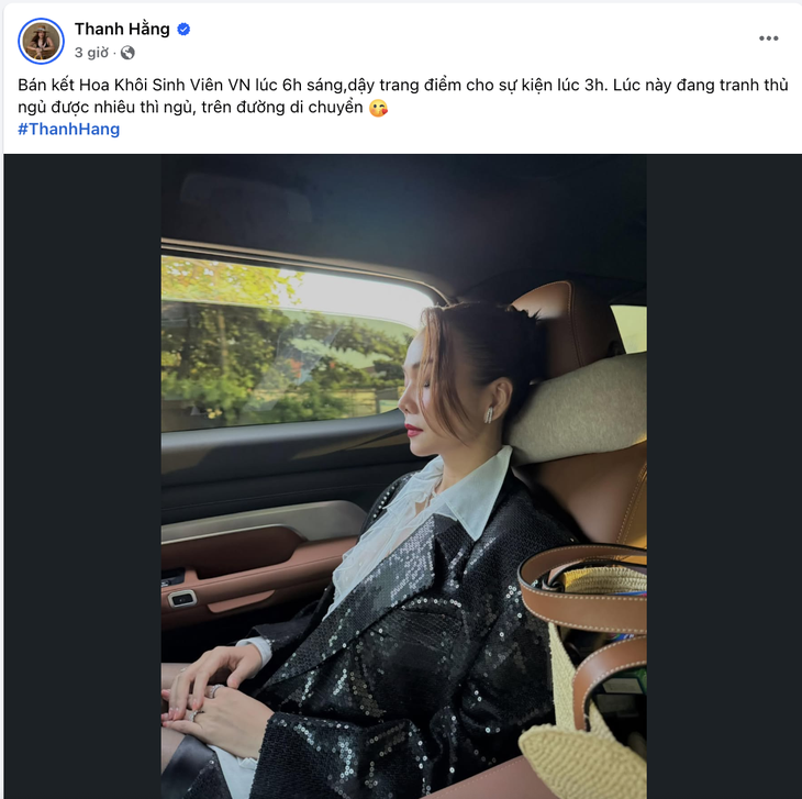 Nguyễn Văn Chung thức trắng đêm vì phải chấm thi hoa khôi 6h sáng - Ảnh 1.