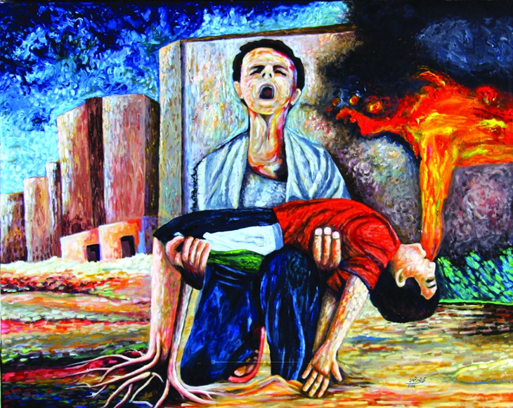 sáng tác mỹ thuật - Ảnh 1.