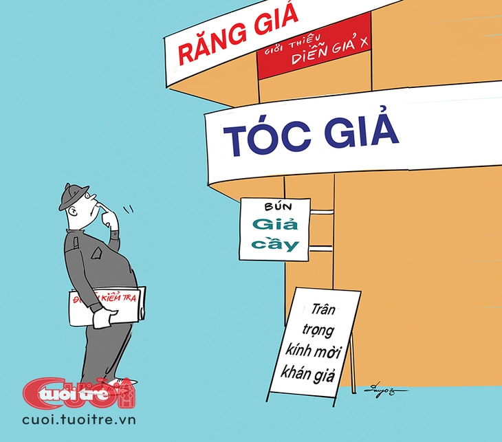 Đau đầu với những thứ 'giả mà không giả' - Ảnh 1.