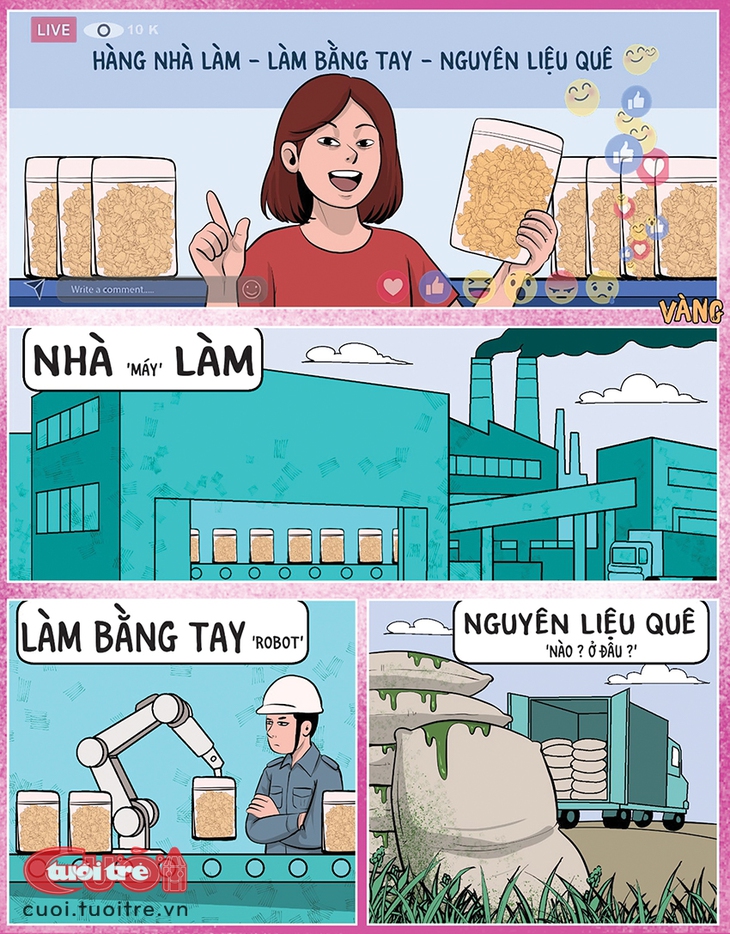 nhà làm - Ảnh 1.