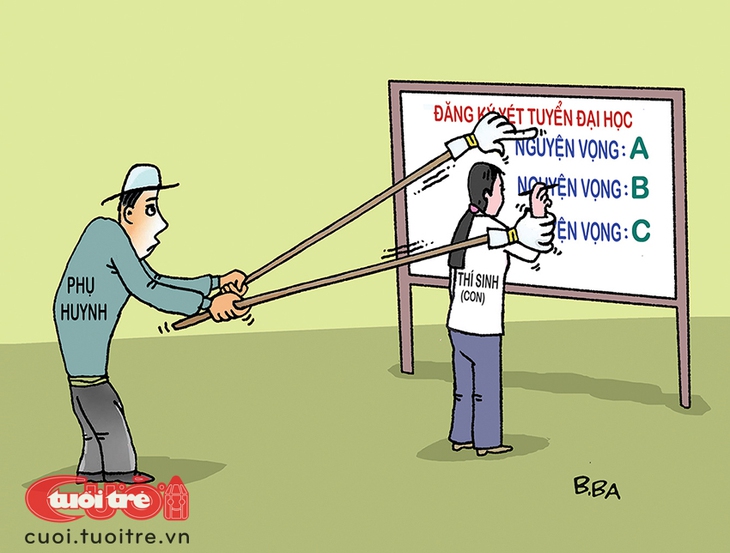 Nguyện vọng đại học của em hay của... bố? - Ảnh 1.