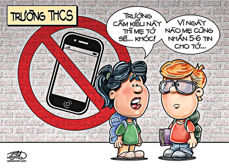 Chuyện cấm học trò dùng điện thoại trên thế giới - Ảnh 3.
