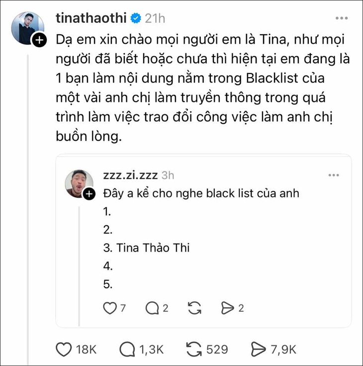Tina Thảo Thi - Ảnh 2.
