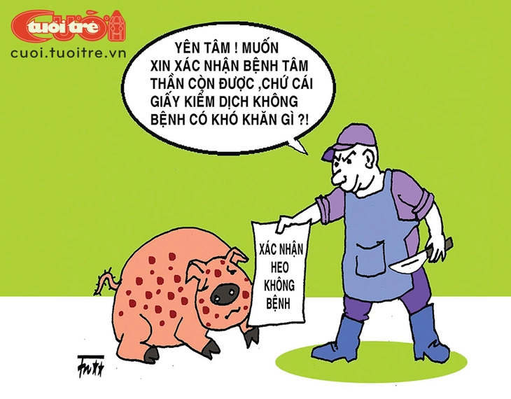 Chú heo và bệnh tâm thần - Ảnh 1.