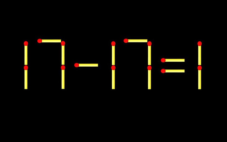 Thử tài IQ: Di chuyển một que diêm để 6-5=17 thành phép tính đúng - Ảnh 9.