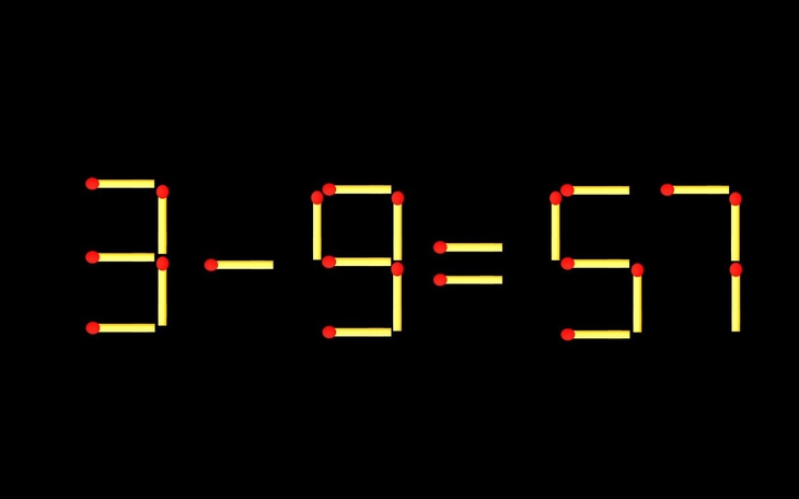 Thử tài IQ: Di chuyển một que diêm để 4-17=3 thành phép tính đúng - Ảnh 9.