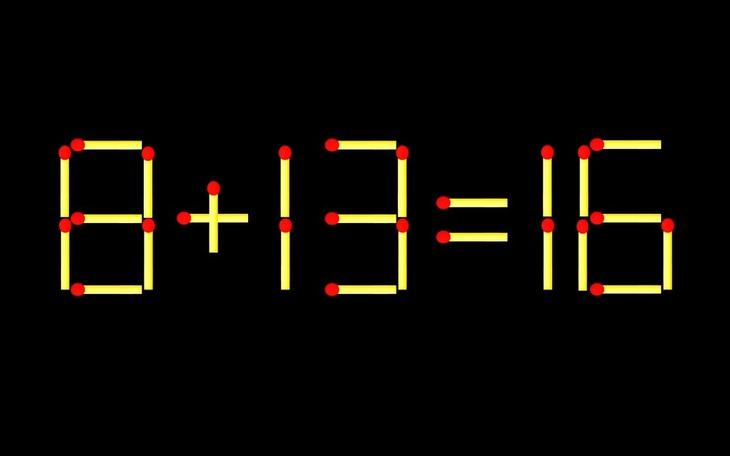Thử tài IQ: Di chuyển một que diêm để 7+7=111 thành phép tính đúng - Ảnh 8.