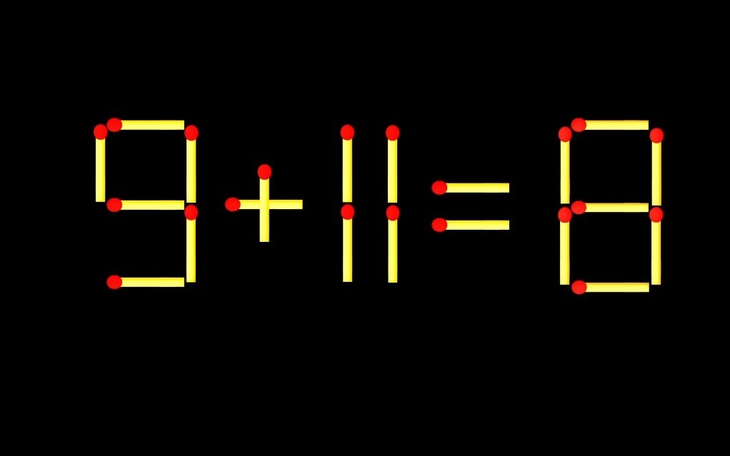 Thử tài IQ: Di chuyển một que diêm để 61+3=8 thành phép tính đúng - Ảnh 7.