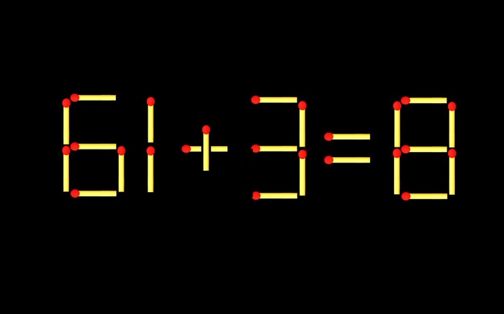 Thử tài IQ: Di chuyển một que diêm để 9-1=6 thành phép tính đúng - Ảnh 9.