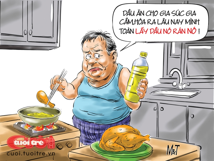 'Mỡ nó rán nó' là có thật - Ảnh 1.