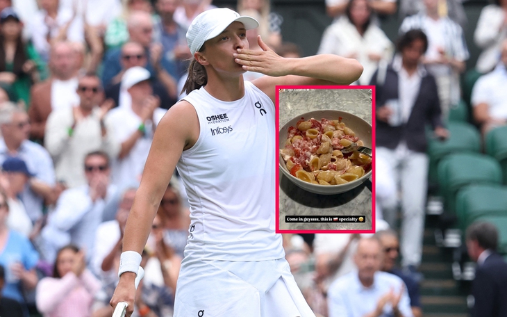 Swiatek thắng ‘trắng’ Anisimova ở trận chung kết Wimbledon chưa từng có trong lịch sử - Ảnh 2.