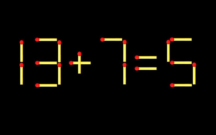 Thử tài IQ: Di chuyển một que diêm để 77-1=6 thành phép tính đúng - Ảnh 8.