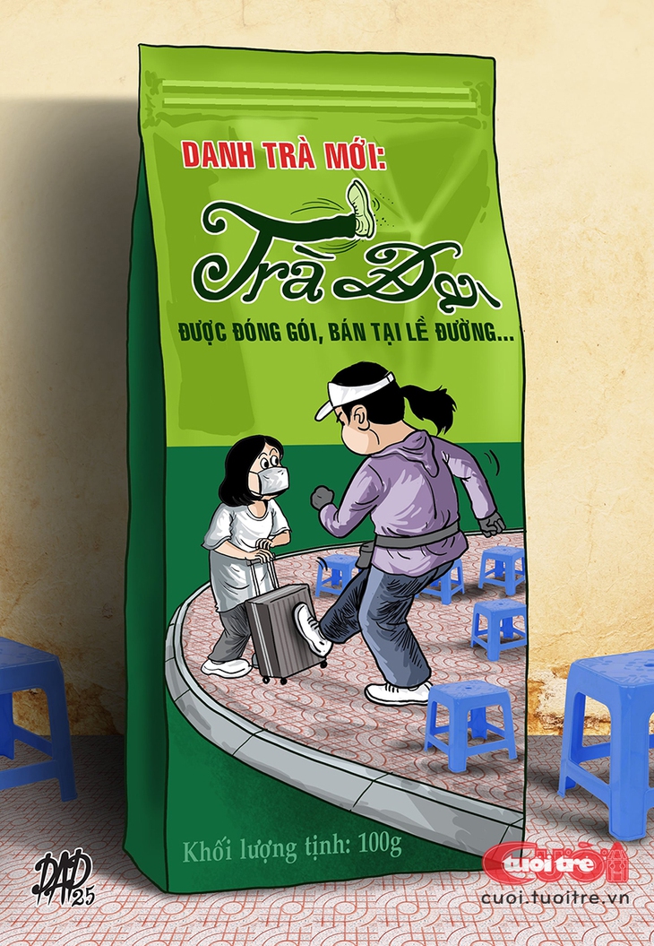 Bà bán trà đá muốn 'làm mẹ thiên hạ' - Ảnh 1.