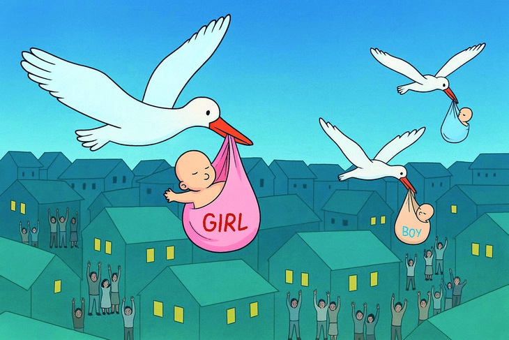 chênh lệch giới tính - Ảnh 1.