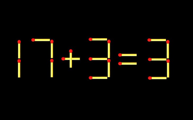 Thử tài IQ: Di chuyển một que diêm để 7+47=11 thành phép tính đúng - Ảnh 8.