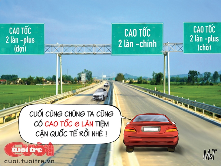 Cao tốc 2 làn... chuẩn quốc tế - Ảnh 1.