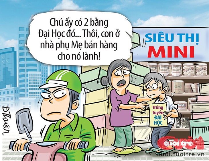 Trúng tuyển đại học nhưng không 'học đại' - Ảnh 1.