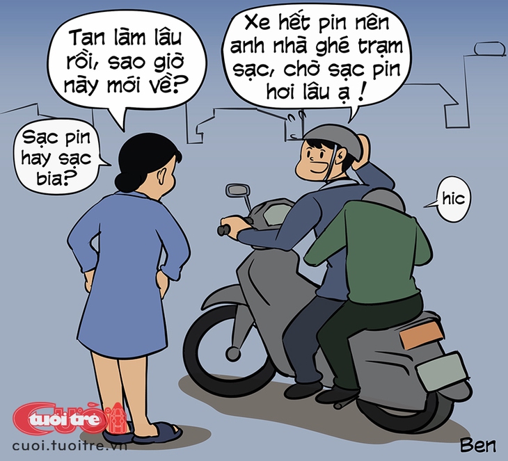 Lý do chồng tôi khoái xe điện - Ảnh 1.