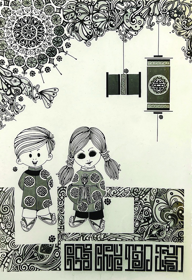 vẽ thiệp  - Ảnh 3.