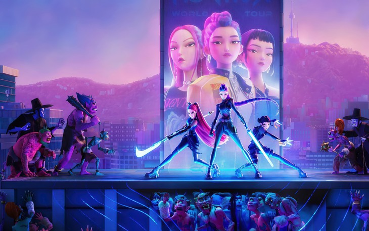 Top 2 Netflix mọi thời đại, 'Kpop Demon Hunters' tiến ra rạp lớn - hơn 300 suất cháy vé! - Ảnh 5.