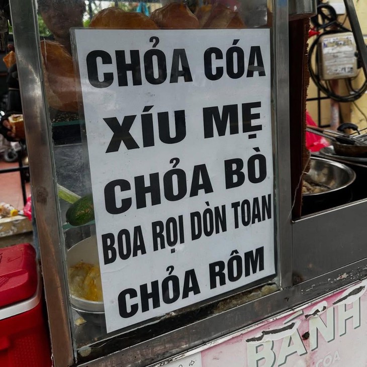 thực đơn - Ảnh 1.