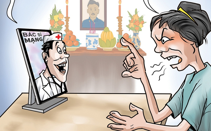 Bác sĩ online mới học nghề hôm trước - Ảnh 2.