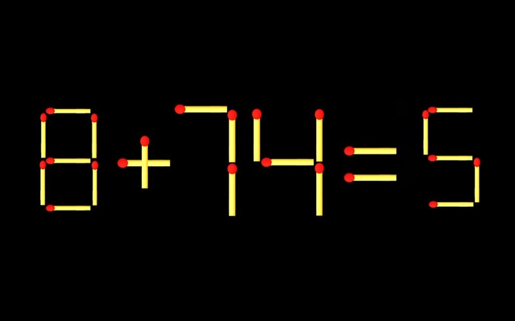 Thử tài IQ: Di chuyển một que diêm để 5-4=82 thành phép tính đúng - Ảnh 8.