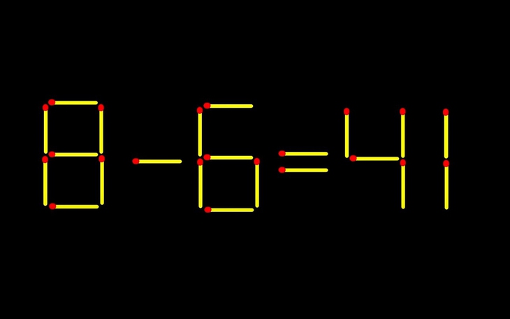 Thử tài IQ: Di chuyển một que diêm để 5-4=82 thành phép tính đúng - Ảnh 7.