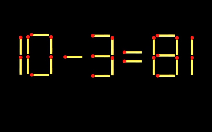 Thử tài IQ: Di chuyển một que diêm để 3-3=6 thành phép tính đúng - Ảnh 9.