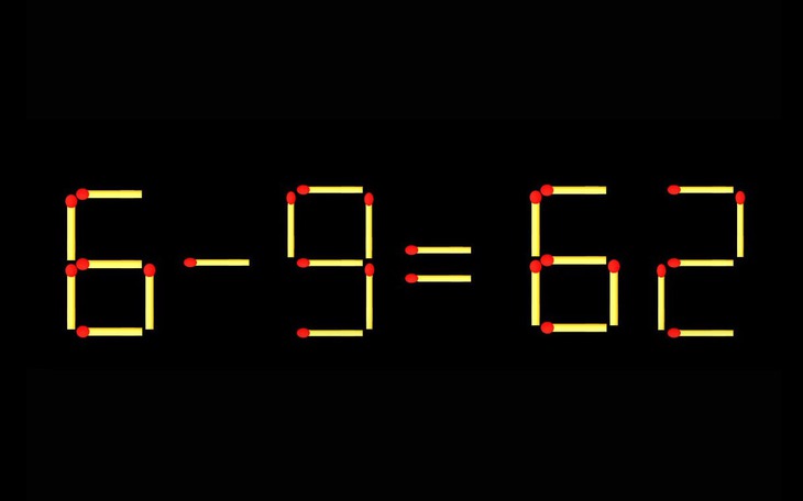Thử tài IQ: Di chuyển một que diêm để 3-3=6 thành phép tính đúng - Ảnh 7.