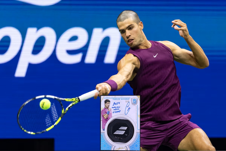 Alcaraz ngỡ ngàng khi fan chi gần 6 tỉ đồng mua thẻ sưu tập của mình - Ảnh 1.