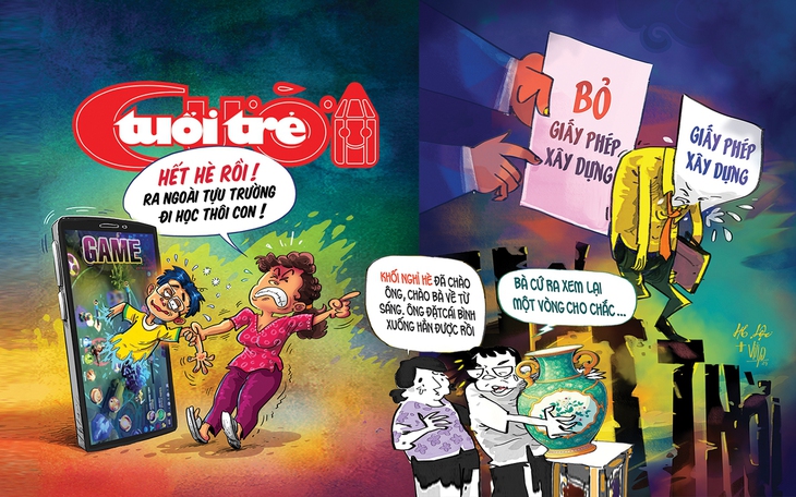 Tuổi Trẻ Cười số 15-9-2025: Đời cha ăn mặn đời con... hết cá. - Ảnh 4.