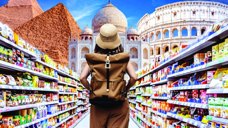 Du lịch siêu thị - Ảnh 1.